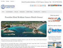 Tablet Screenshot of poseidon-kokkari.gr